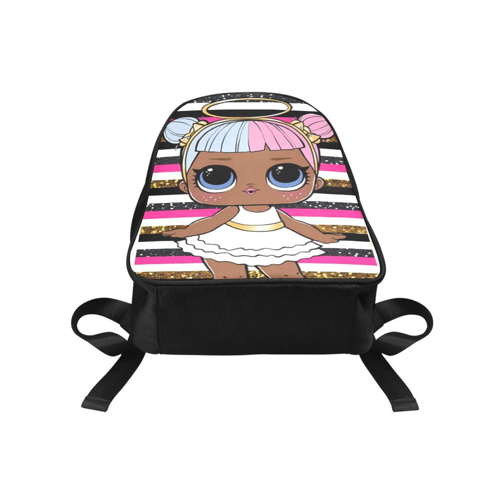 unisex Fabric School Backpack any design (Medium)