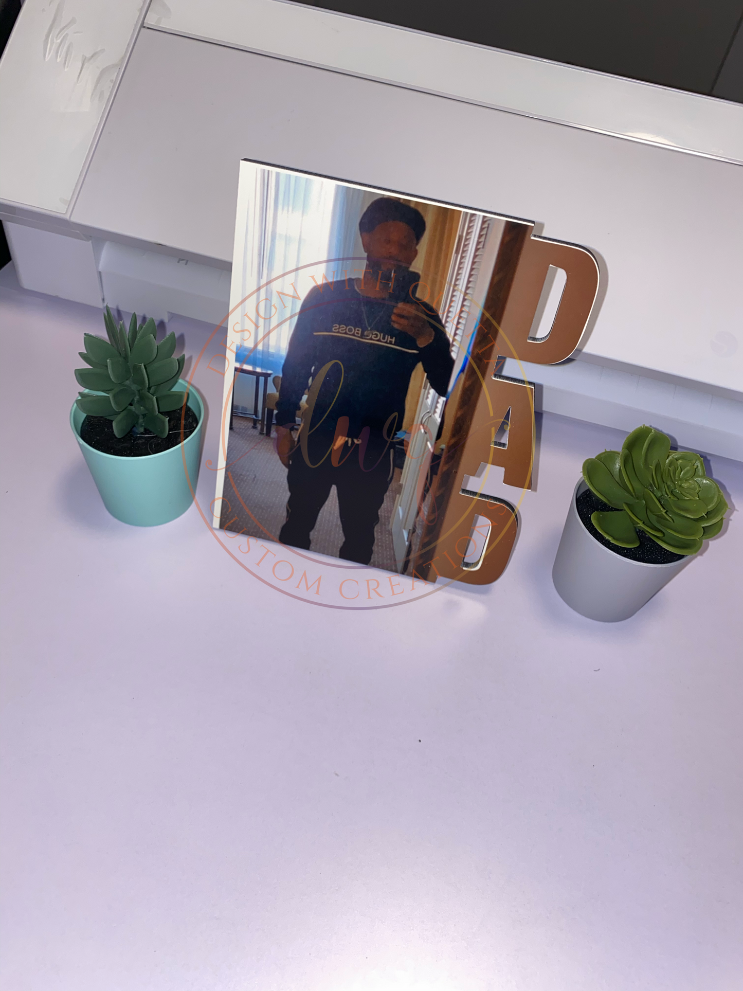 Custom Dad Frame