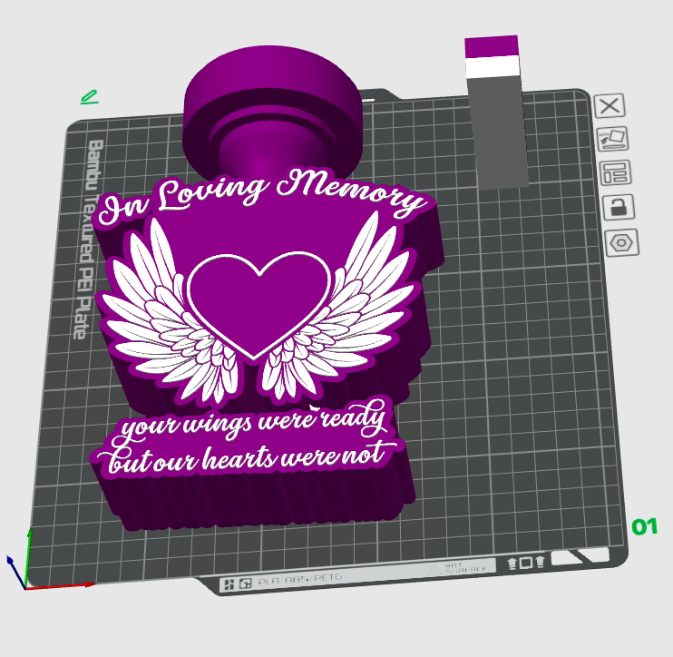 In Loving Memory STL (DIGITAL)