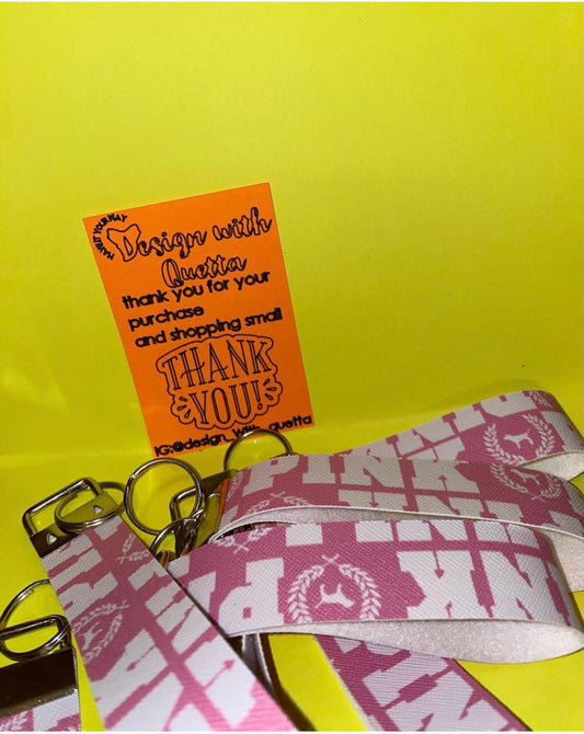Pink Key chains