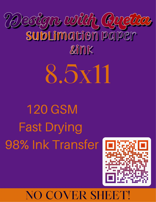Sublimation paper 8.5x11